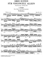 Max Reger: 3 Suites Opus 131c (noty na violoncello)