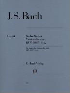 Johann Sebastian Bach: 6 Suites For Cello Solo BWV 1007-1012 (noty na violoncello)
