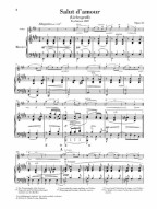 Edward Elgar: Salut D'Amour Op. 12 (noty na housle, klavír)