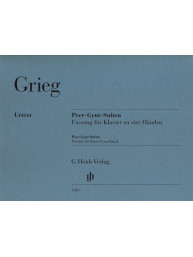 Edvard Grieg: Peer Gynt Suites (noty na čtyřruční klavír)