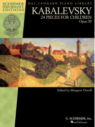 Dmitrij Kabalevskij: 24 Pieces For Children Op. 39 (noty na klavír)