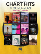 Chart Hits of 2020-2021  (noty na klavír, zpěv, akordy)