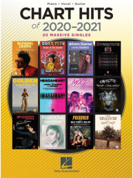 Chart Hits of 2020-2021  (noty na klavír, zpěv, akordy)