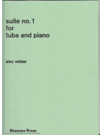 Alec Wilder: Suite No. 1 for Tuba and Piano (Effie Suite) (noty na tubu, klavír)