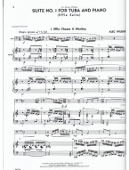 Alec Wilder: Suite No. 1 for Tuba and Piano (Effie Suite) (noty na tubu, klavír)