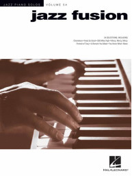Jazz Piano Solos 54: Jazz Fusion (noty na klavír)