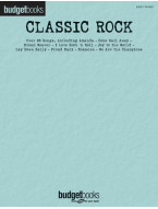 Budget Books: Classic Rock (noty na snadný klavír)