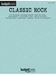 Budget Books: Classic Rock (noty na snadný klavír)