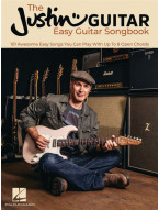 The JustinGuitar Easy Guitar Songbook (akordy na kytaru, texty písní)