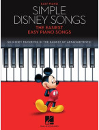 Simple Disney Songs (noty na snadný klavír)
