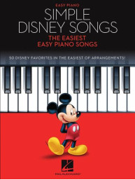 Simple Disney Songs (noty na snadný klavír)