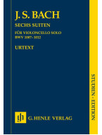 Johann Sebastian Bach: Six Suites For Cello (noty na violoncello)