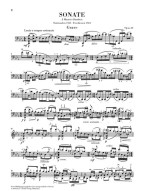 Eugene Ysaye: Sonata Opus 28 (noty na violoncello)