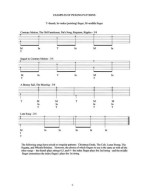 Easy Chord Solos for Guitar (tabulatury na kytaru) (+audio)