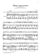 Camille Saint-Saëns: Allegro appassionato op. 43 (noty na violoncello, klavír)