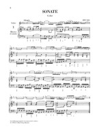Johann Sebastian Bach: 3 Sonatas BWV 1020, 1021, 1023 (noty na housle, klavír)