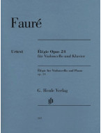 Gabriel Fauré: Élégie Op.24 (noty na violoncello, klavír)