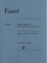Gabriel Fauré: Élégie Op.24 (noty na violoncello, klavír)