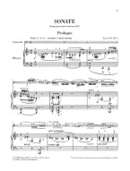 Claude Debussy: Sonata In D minor (noty na violoncello, klavír)