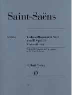 Camille Saint-Saëns: Concerto No.1 In A Minor Op.33 (noty na violoncello, klavír)