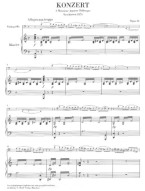Camille Saint-Saëns: Concerto No.1 In A Minor Op.33 (noty na violoncello, klavír)
