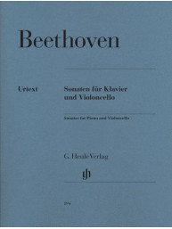 Ludwig van Beethoven: Sonatas (noty na violoncello, klavír)