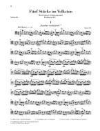 Robert Schumann: 5 Pieces In Folk Style Op.102 (noty na violoncello, klavír)
