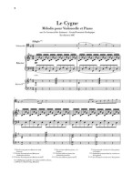 Camille Saint-Saëns: The Swan (noty na violoncello, klavír)
