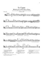 Camille Saint-Saëns: The Swan (noty na violoncello, klavír)
