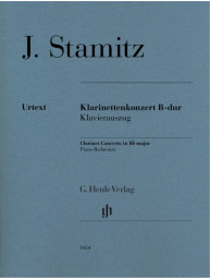Johann Stamitz: Clarinet Concerto B Flat Major (noty na klavír)