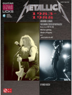 Metallica: Legendary Licks 1983-1988 (noty, tabulatury na kytaru) (+audio)