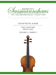 Violin Recital Album: First Position - Volume 2 (noty na housle, klavír)