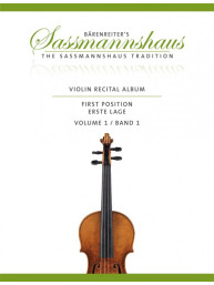 Violin Recital Album: First Position - Volume 1 (noty na housle, klavír)