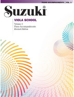 Suzuki Viola School Volume 3 - Piano accompaniments (noty na violu, klavír)
