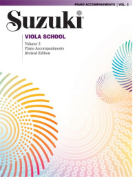 Suzuki Viola School Volume 3 - Piano accompaniments (noty na violu, klavír)