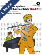 Querflöte spielen - mein schönstes Hobby Band 2 (noty na příčnou flétnu) (+audio)