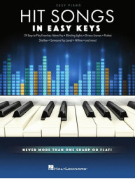 Hit Songs - In Easy Keys (noty na snadný klavír)