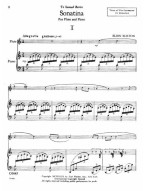 Eldin Burton: Sonatine (noty na příčnou flétnu, klavír)