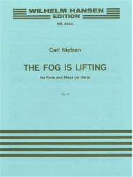 Carl Nielsen: The Fog is Lifting Op.41 (noty na příčnou flétnu, klavír, harfu)
