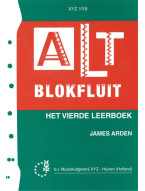 Altblokfluit 4 (noty na altovou zobcovou flétnu)