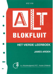 Altblokfluit 4 (noty na altovou zobcovou flétnu)
