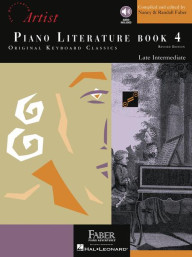 Faber Piano Adventures®: Piano Literature - Book 4 (noty na klavír) (+audio)