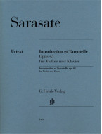 Pablo de Sarasate: Introduction Et Tarantelle Op. 43 (noty na housle, klavír)