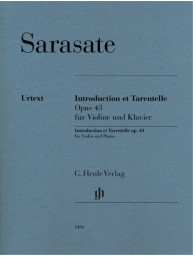 Pablo de Sarasate: Introduction Et Tarantelle Op. 43 (noty na housle, klavír)