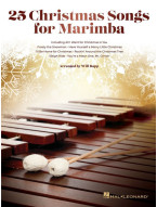 25 Christmas Songs for Marimba (noty na marimbu)