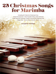 25 Christmas Songs for Marimba (noty na marimbu)