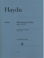 Joseph Haydn: Piano Sonata D major Hob. XVI:37 (noty na klavír)