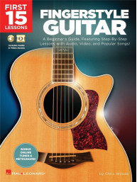 First 15 Lessons: Fingerstyle Guitar (tabulatury na kytaru) (+audio/video)
