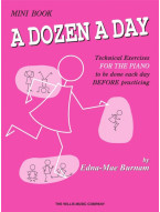 Edna-Mae Burnam: A Dozen a Day Mini Book (noty pro klavír)