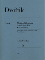 Antonín Dvořák: Violoncello Concerto in b minor op. 104 (noty na violoncello, klavír)
